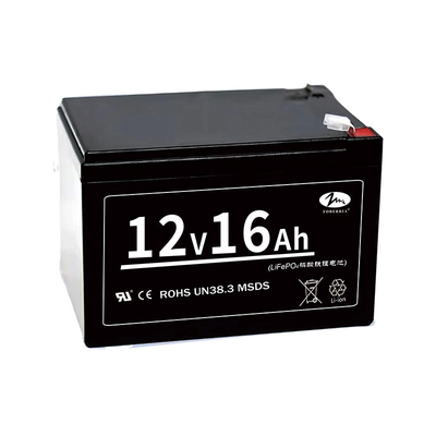 van de het Lithiumvolts Batterij van 204.8Wh 12v16ah Lifepo4 Navulbare 12 voor UPS-Systeem