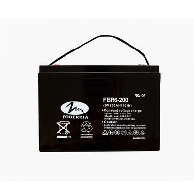 Ce ISO9001 AGM 60A 6 de Zure Batterij van het Volt200ah Lood