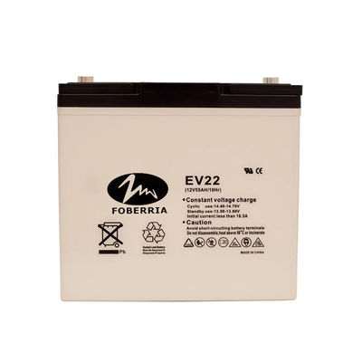 BIJ van het Lood Zure Batterijen EV22 van 12v 55ah EV Elektro het Zwavelzuurbatterij Met drie wielen