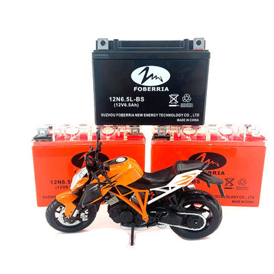 Fabrieks12n6.5 agm van het de Motorfietslood van de motorfietsbatterij 12V6Ah de Zure Batterij voor Sneeuwscooter